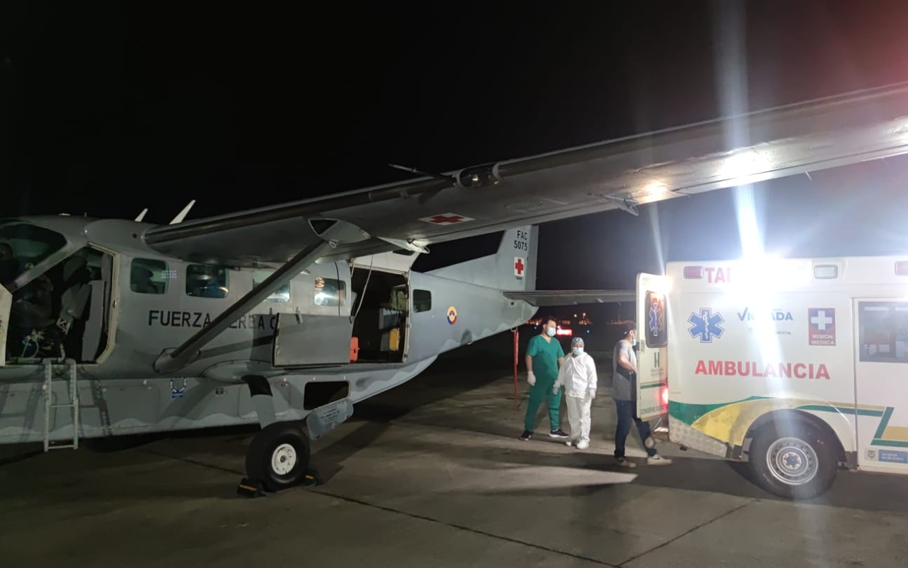 Evacuación humanitaria salva las vidas de madre indígena y su bebé recién nacido 
