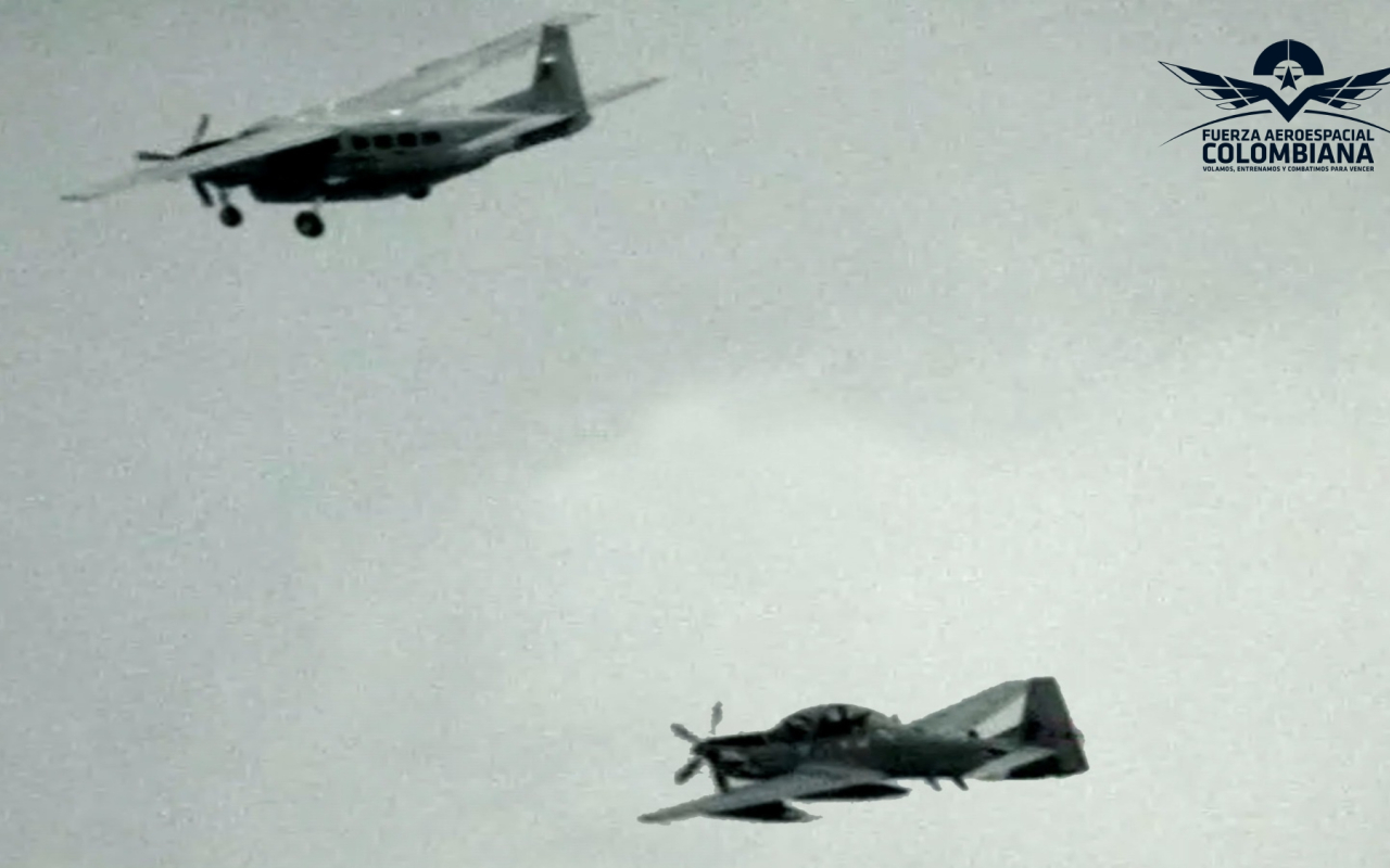 Avanza el Ejercicio de Interdicción Aérea Amazonas II