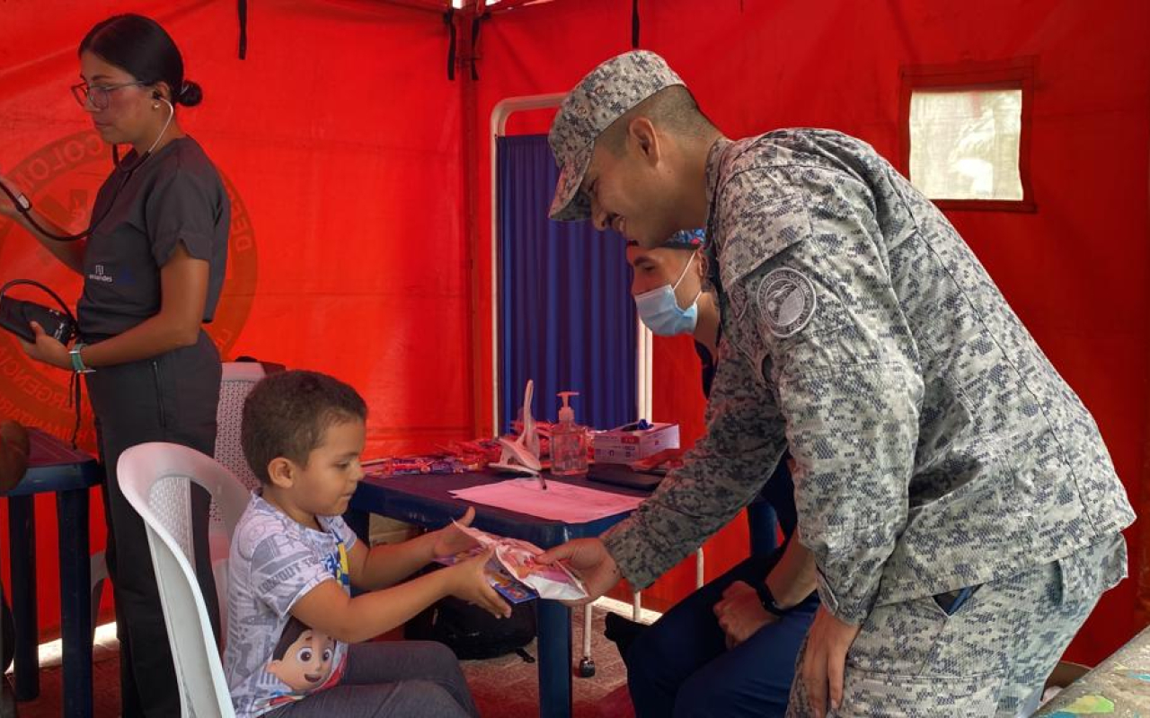 Trabajadores de San Andrés fueron beneficiados con feria de servicios