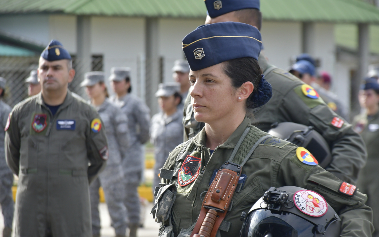 Una militar inspiración para las mujeres colombianas  