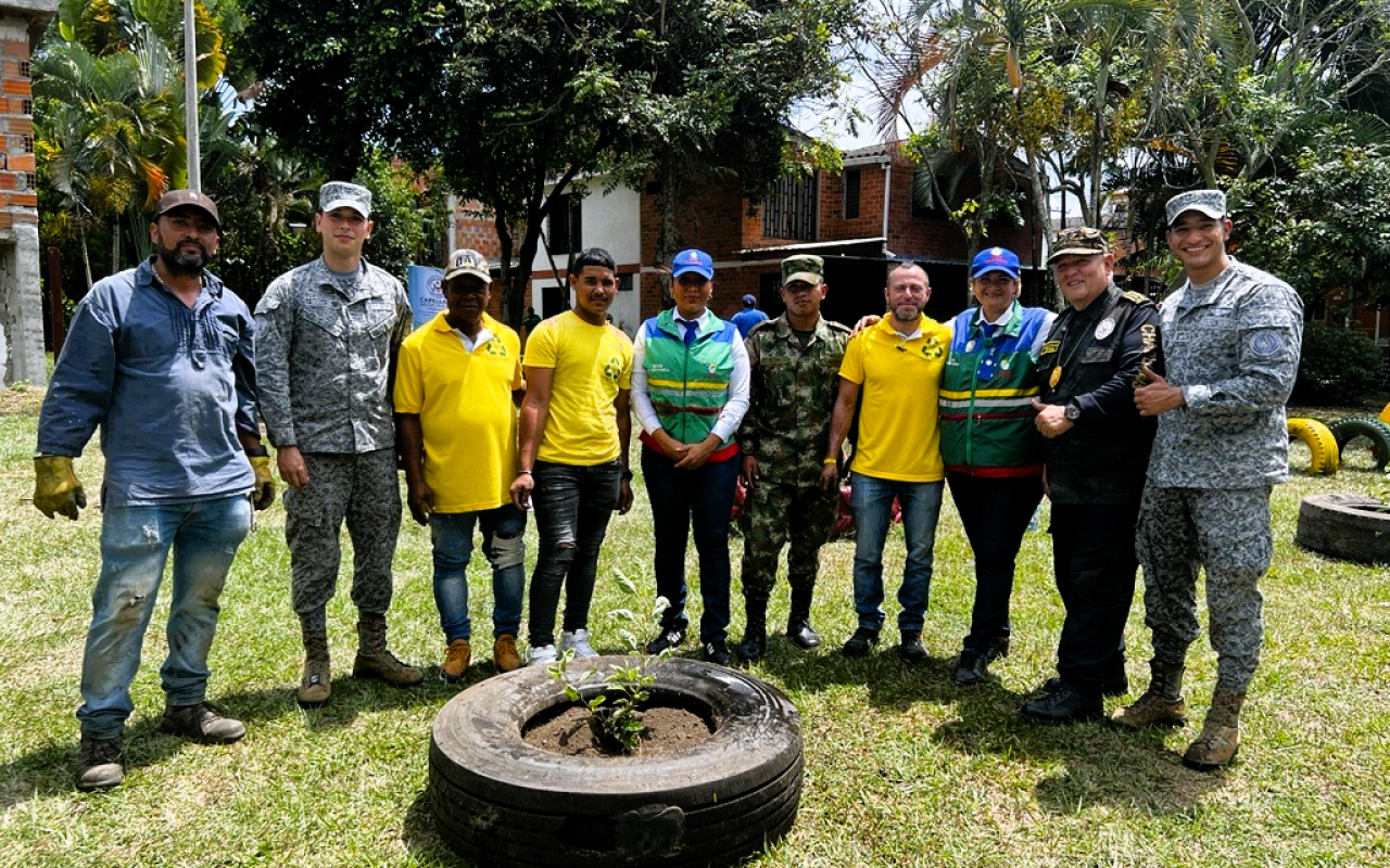 “Mi Parque, mi Casa”, sigue recuperando zonas verdes en el Valle del Cauca