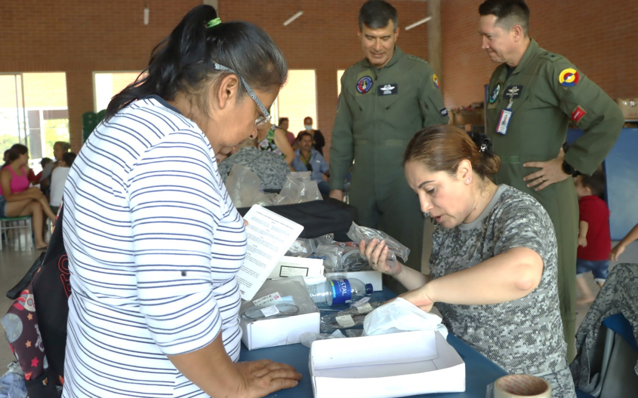Salud y bienestar para habitantes de la vereda Barcelona en Villavicencio