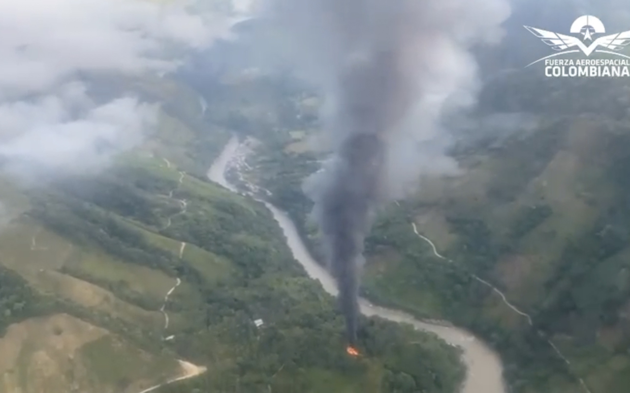 Destruido complejo con más de cuatro toneladas de drogas ilícitas en Nariño
