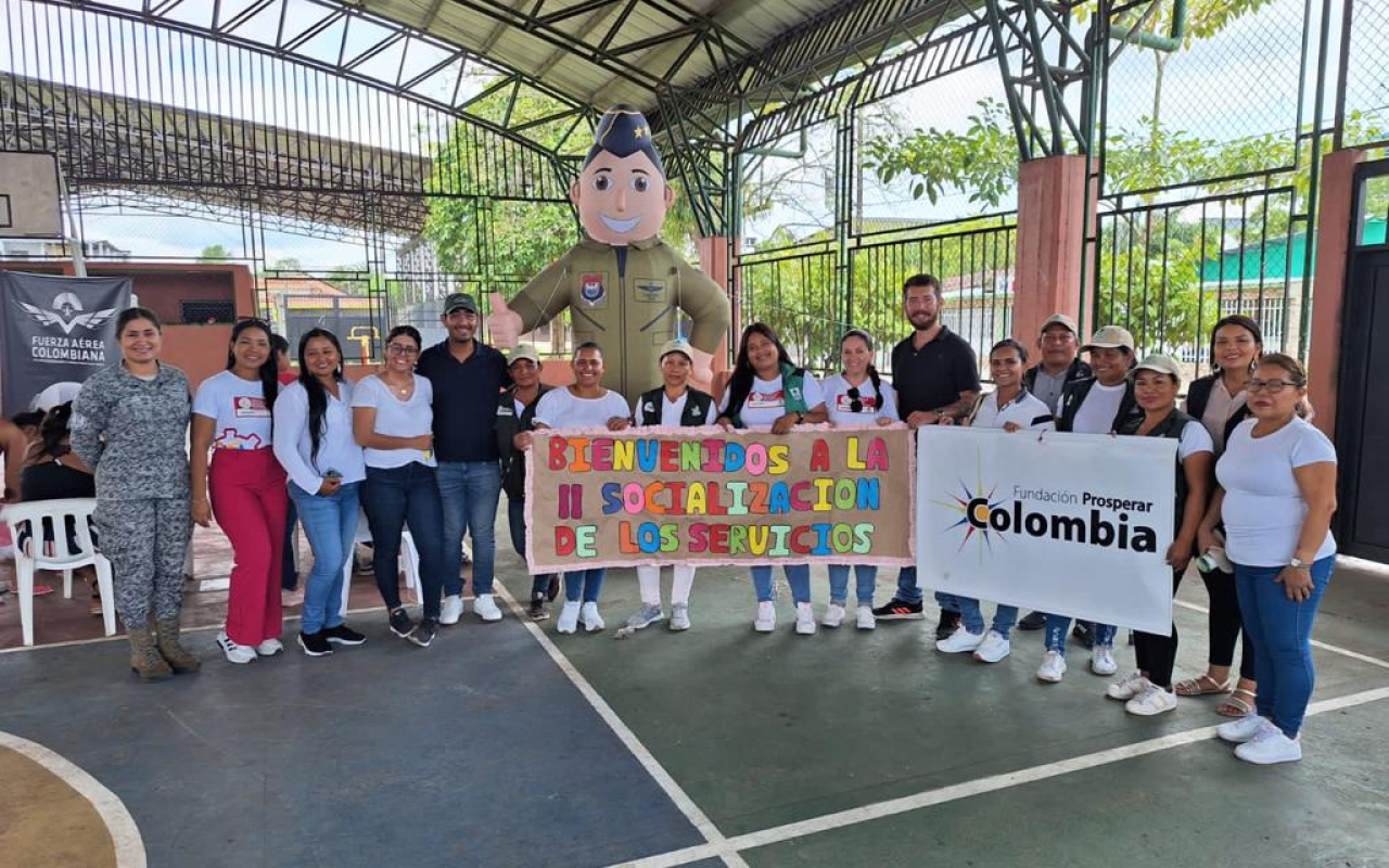 Con acompañamientos a poblaciones vulnerables, el Grupo Aéreo del Amazonas reafirma su compromiso con la comunidad