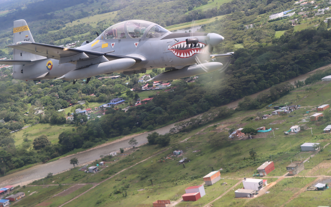 Aeronaves de la Fuerza Aeroespacial custodiarán el cielo de los llanos orientales en estos comicios electorales