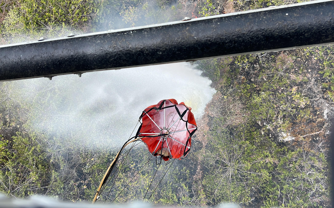 Extinguido incendio forestal registrado en zona rural entre Purificación y Prado, en el Tolima