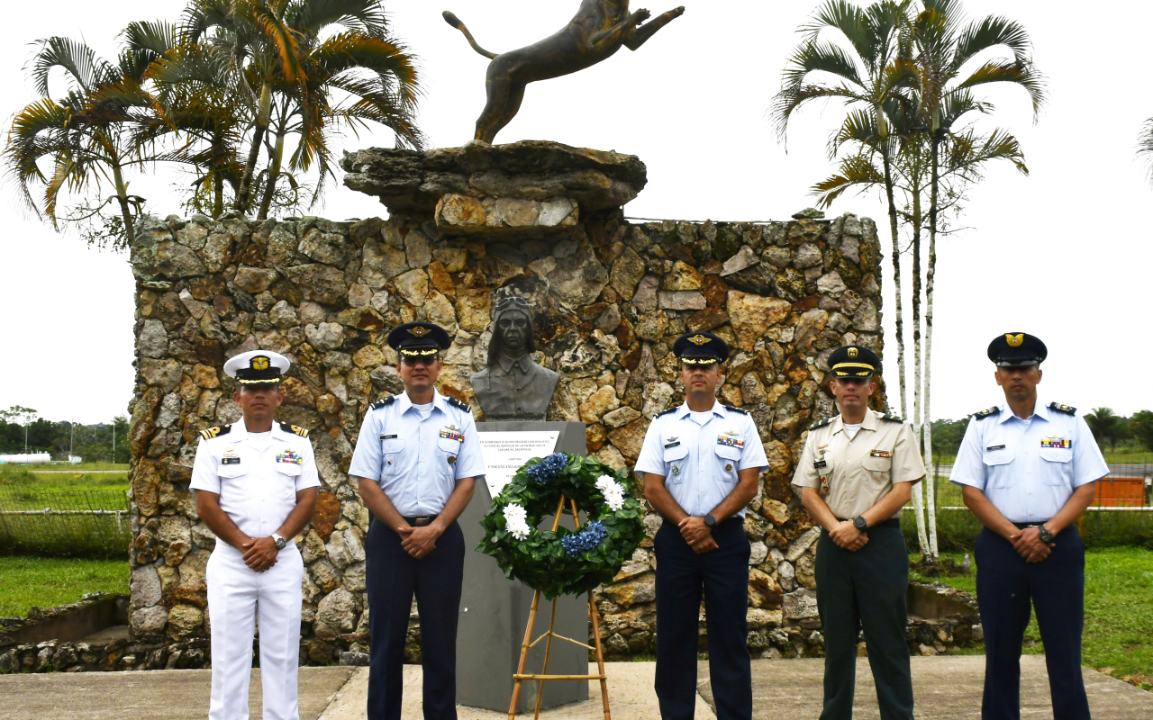 En Caquetá se conmemoraron los 104 años de la Fuerza Aeroespacial Colombiana