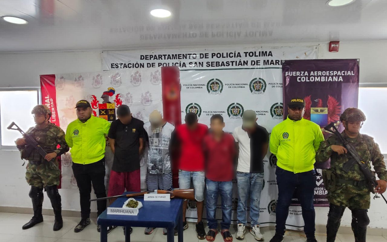 Desarticulado Grupo de Delincuencia Común Organizada “Los Cole”, en Mariquita, Tolima