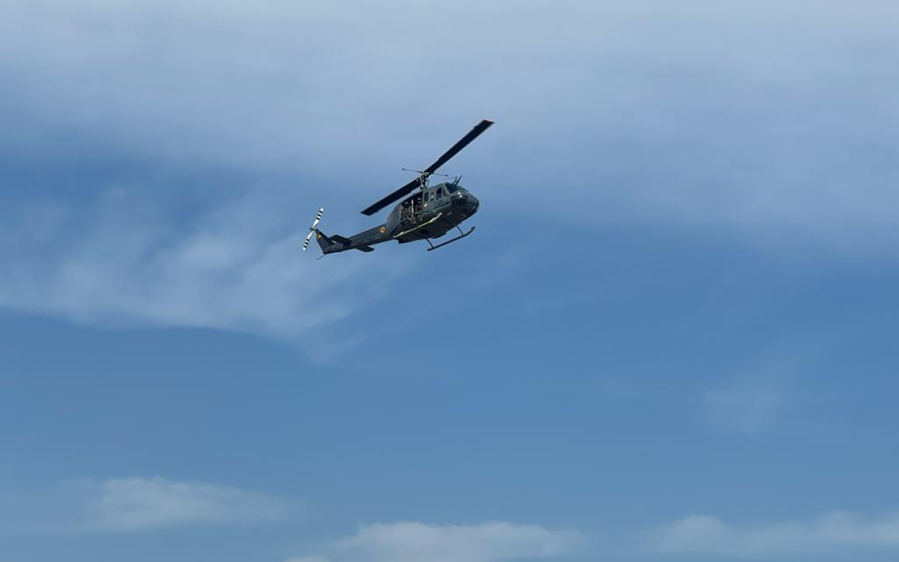 Misiones aéreas garantizan seguridad durante las festividades  en Vichada