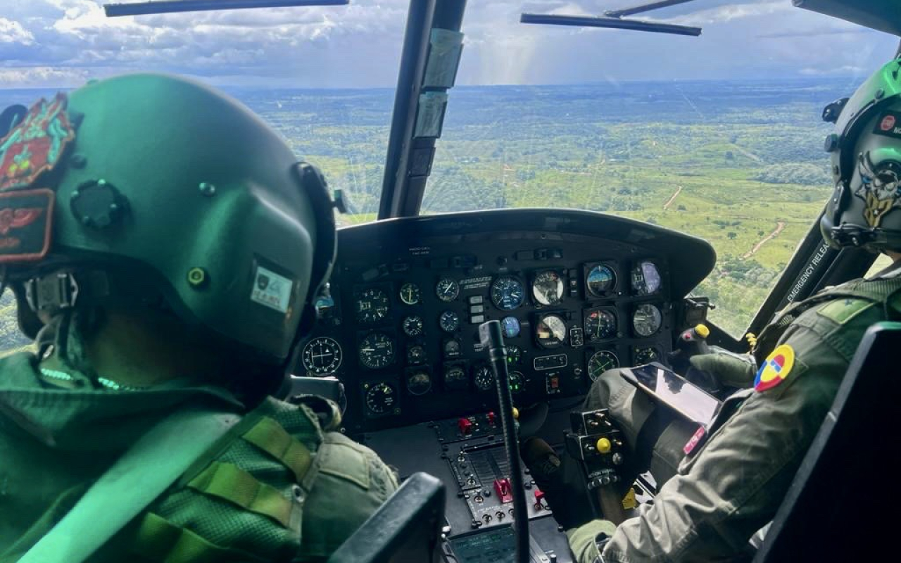 Operación en contra de la minería ilegal en Caquetá 