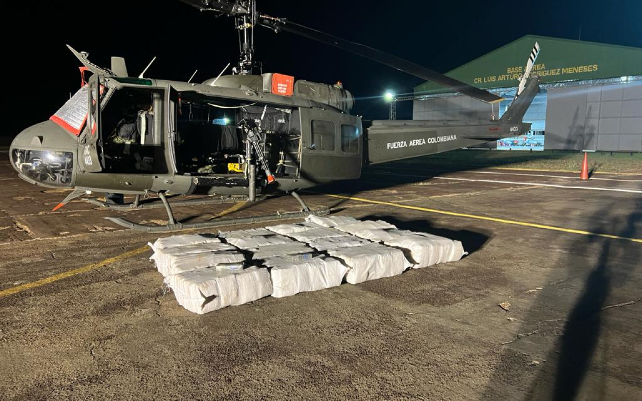 Ubicado y neutralizado invernadero en Cumaribo, Vichada