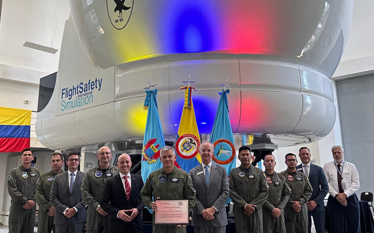 La Fuerza Aeroespacial avanza: simulador UH-60 Black Hawk, impulsa la formación de pilotos en Latinoamérica