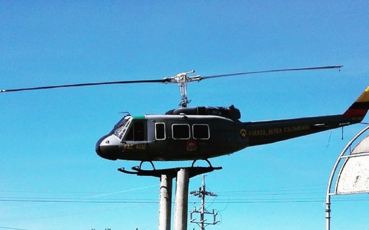 Monumento del Helicóptero de las Delicias inicia proceso de restauración
