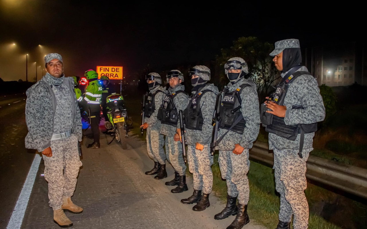 Operativos de seguridad refuerzan la tranquilidad en Madrid y Mosquera
