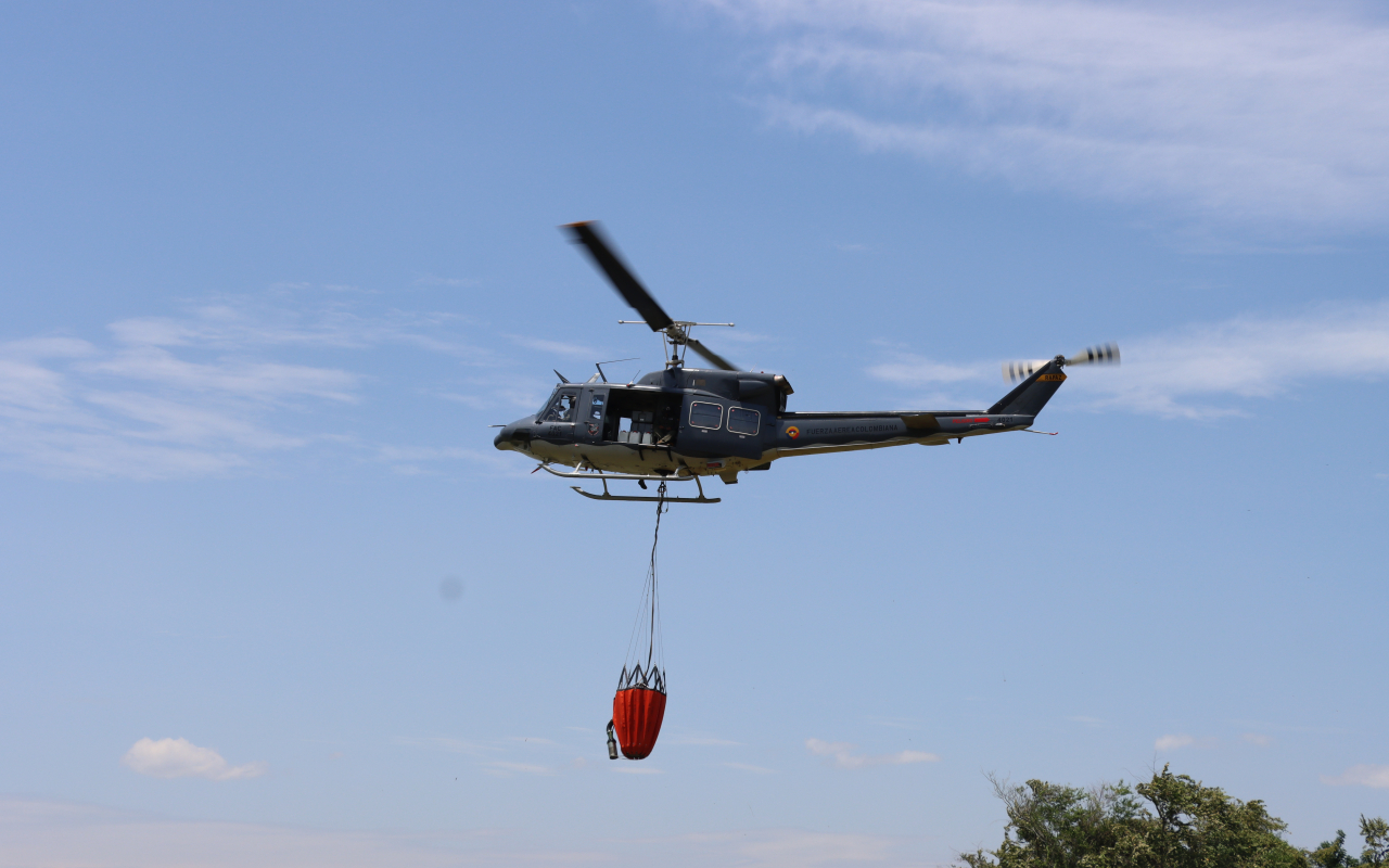 Luego de tres días de esfuerzo, queda extinguido incendio forestal en Purificación, Tolima