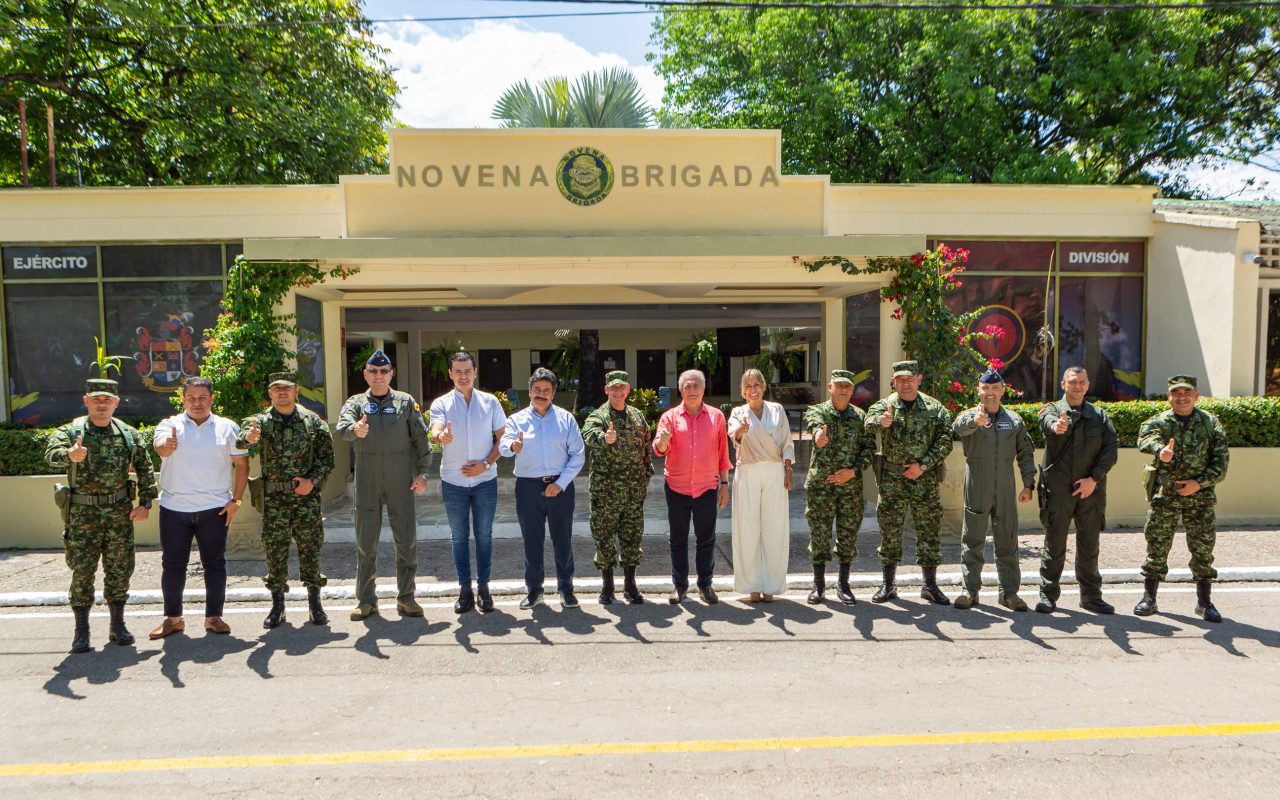 Estratégico encuentro en pro de la seguridad huilense, reúne altos mandatarios 
