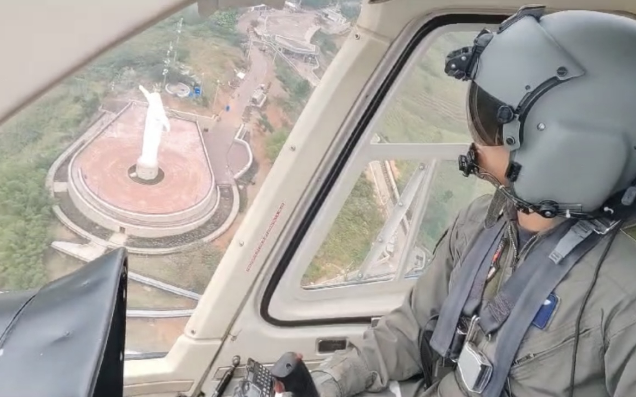 Operaciones aéreas en el suroccidente del país son desplegadas para garantizar la seguridad durante el plan retorno