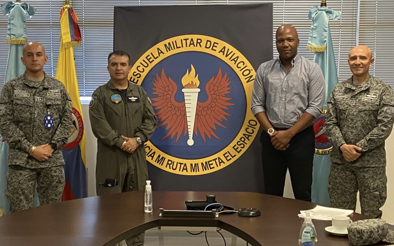 Reunión estratégica para fortalecer la seguridad en Palmira fue desarrollada en la Base Aérea de Cali