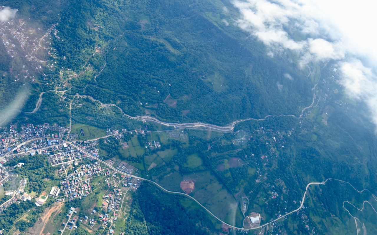 Por fenómeno de la niña, se efectúan misiones de monitoreo  aéreo al río Moco