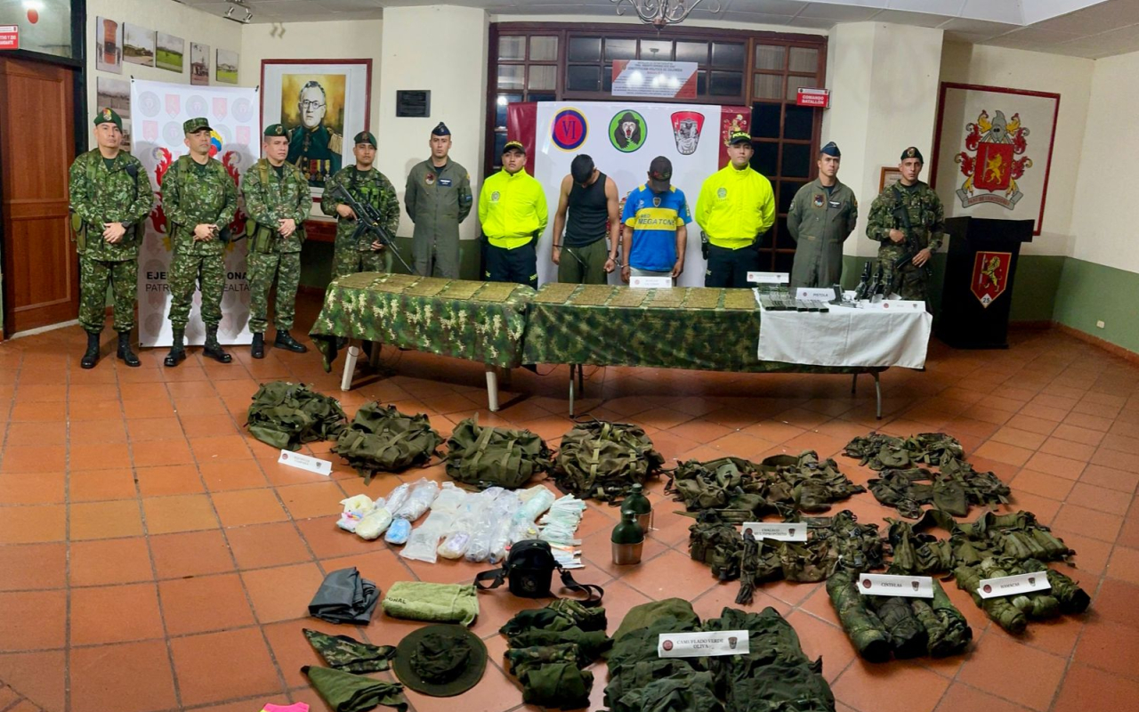 Operación militar deja como resultado dos capturados y un  sometido en Putumayo