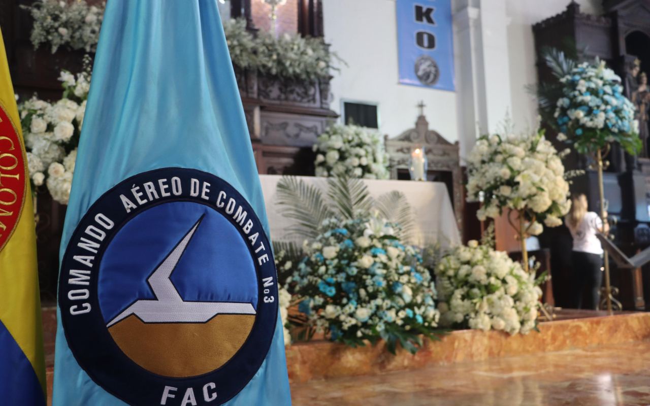 Comando Aéreo de Combate No. 3 da inicio a su aniversario con solemne eucaristía