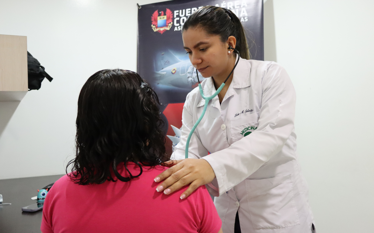 Actividad de asistencia médica y humanitaria beneficia a habitantes de Madrid, Cundinamarca