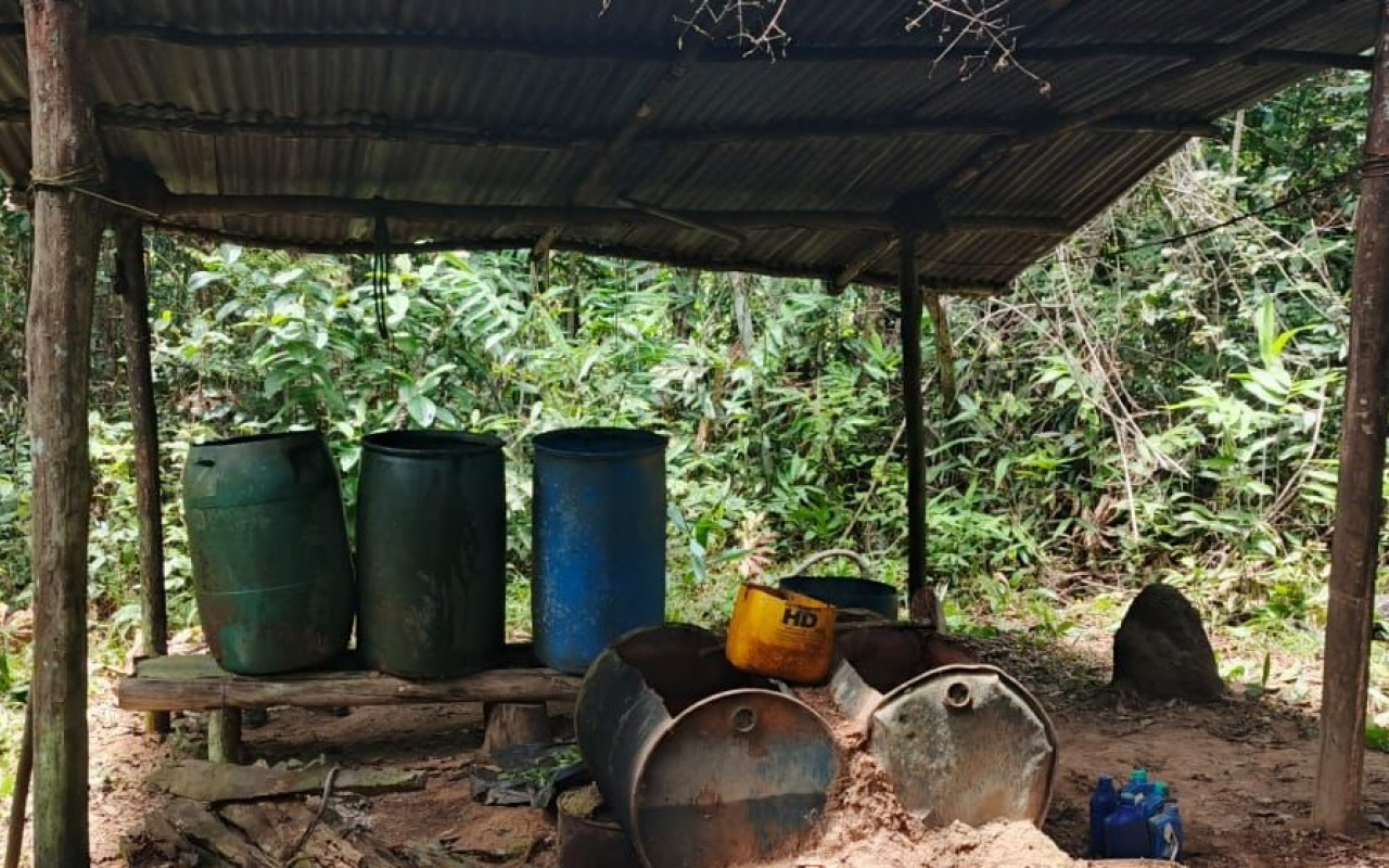 Tres laboratorios de cocaína fueron desmantelados en Cumaribo, Vichada
