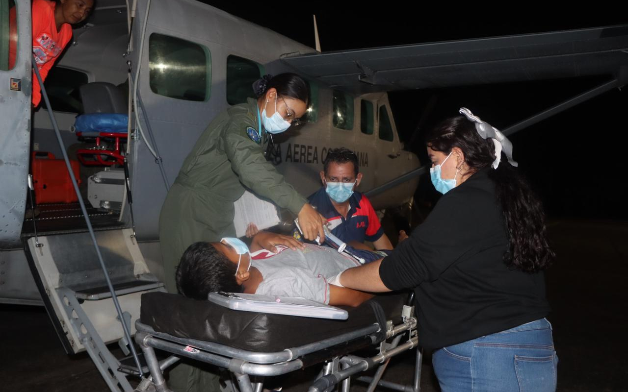 Joven fue trasladado oportunamente de La Primavera, Vichada a Villavicencio