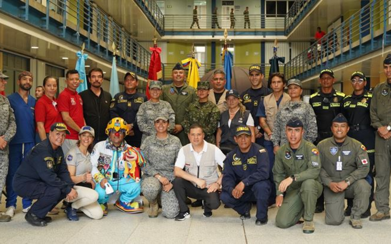 Fuerzas Militares lideran actividad de asistencia médica y humanitaria en San Andrés