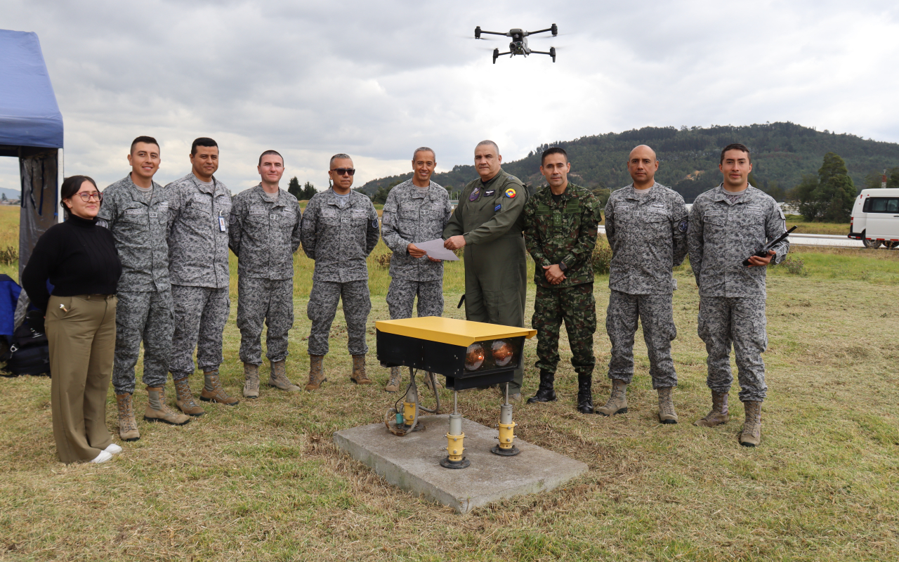 Colombia marca un hito en la aviación de estado 