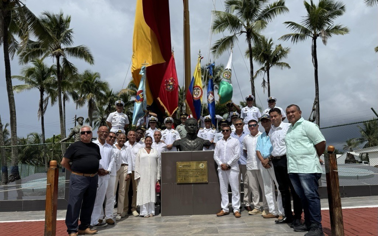 En la Isla de San Andrés se rinde homenaje a los veteranos de Colombia