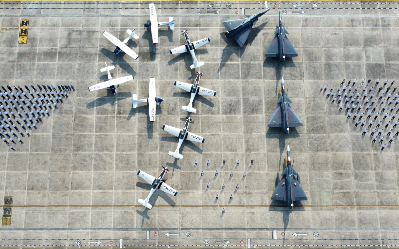El Comando Aéreo de Combate No.1 conmemora 91 años de compromiso nacional