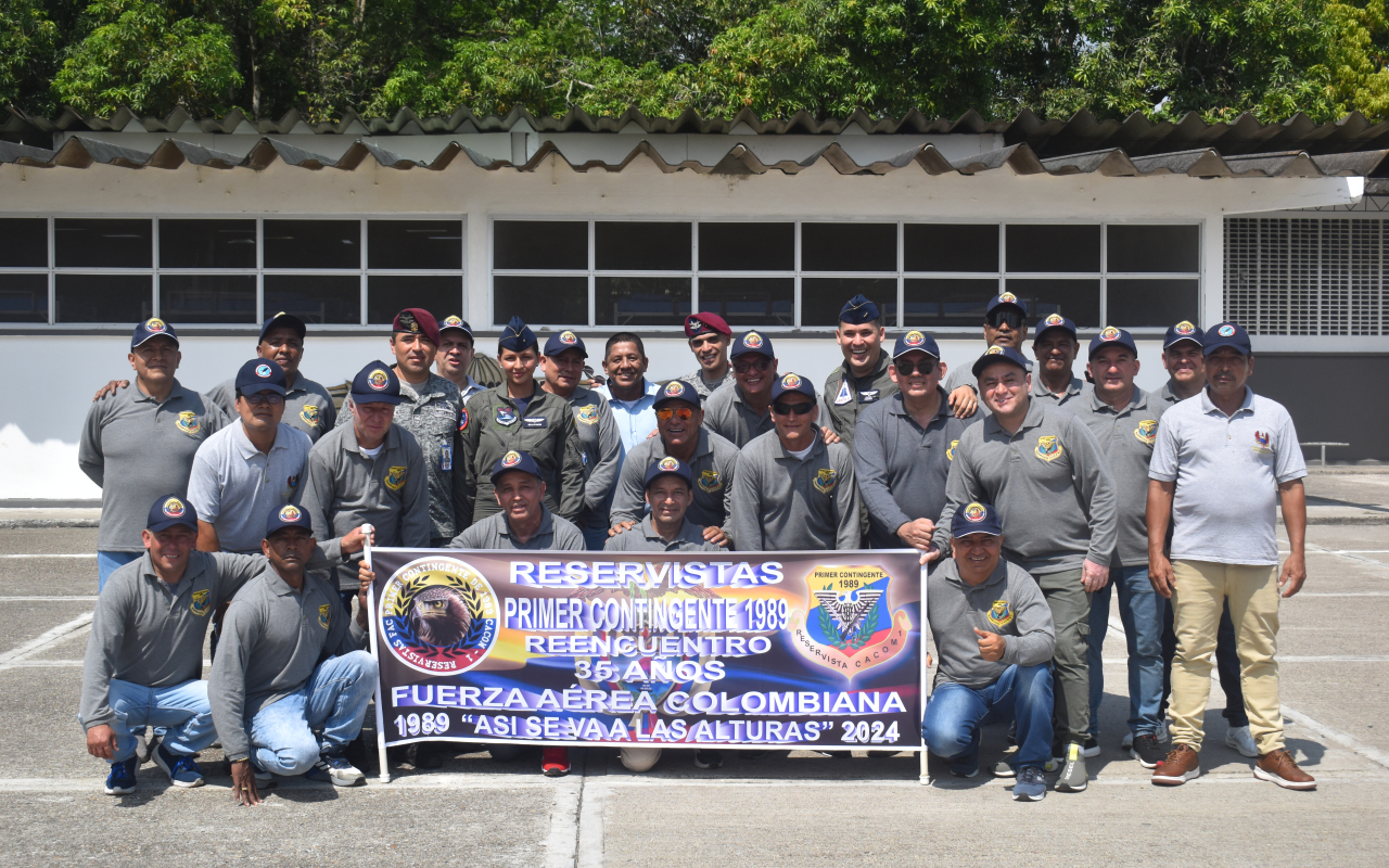  35 años después, reservistas del contingente 1 del 89 reviven experiencias militares
