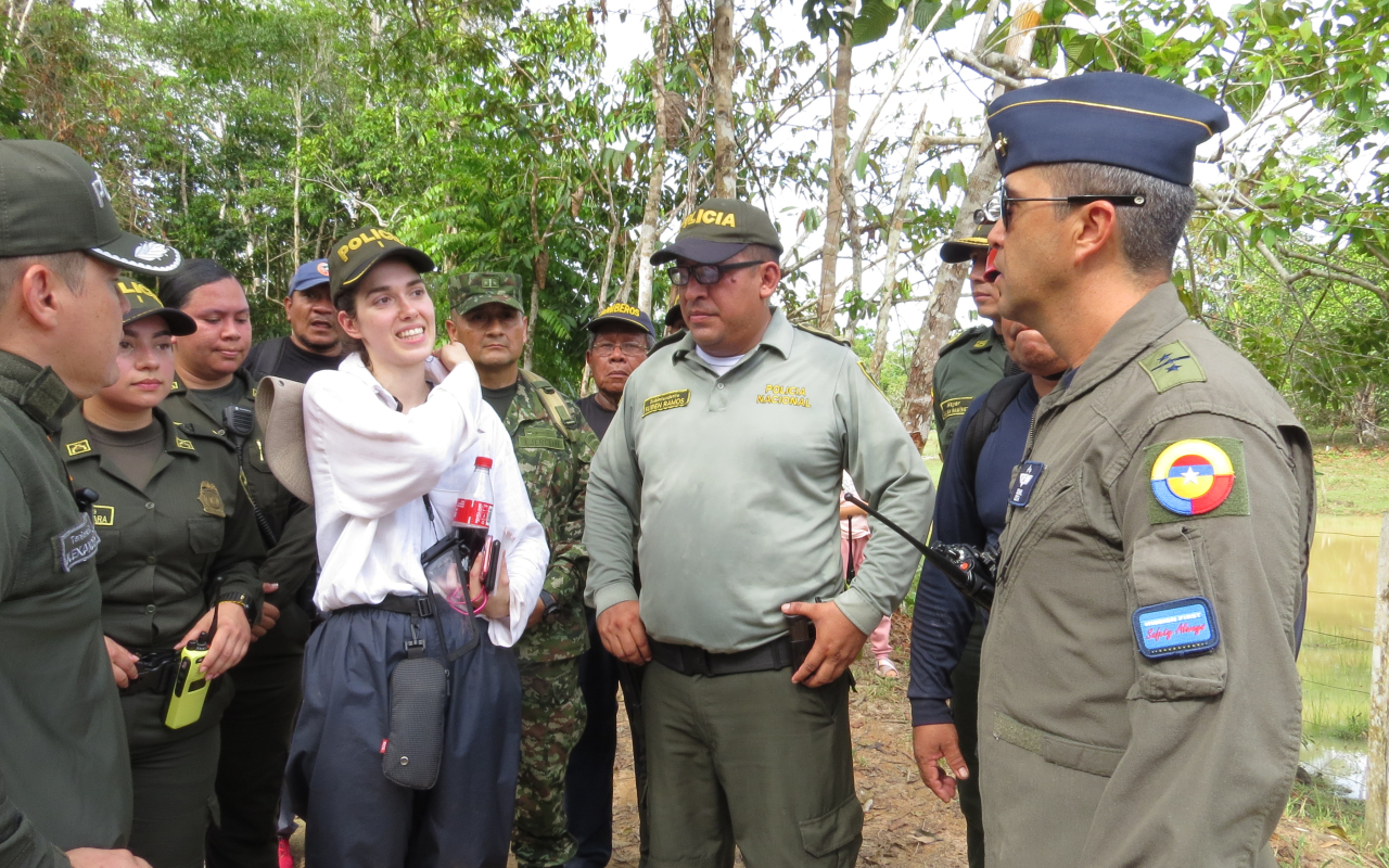 EExExhaustiva búsqueda en la Amazonía colombiana: fue encontrada turista española