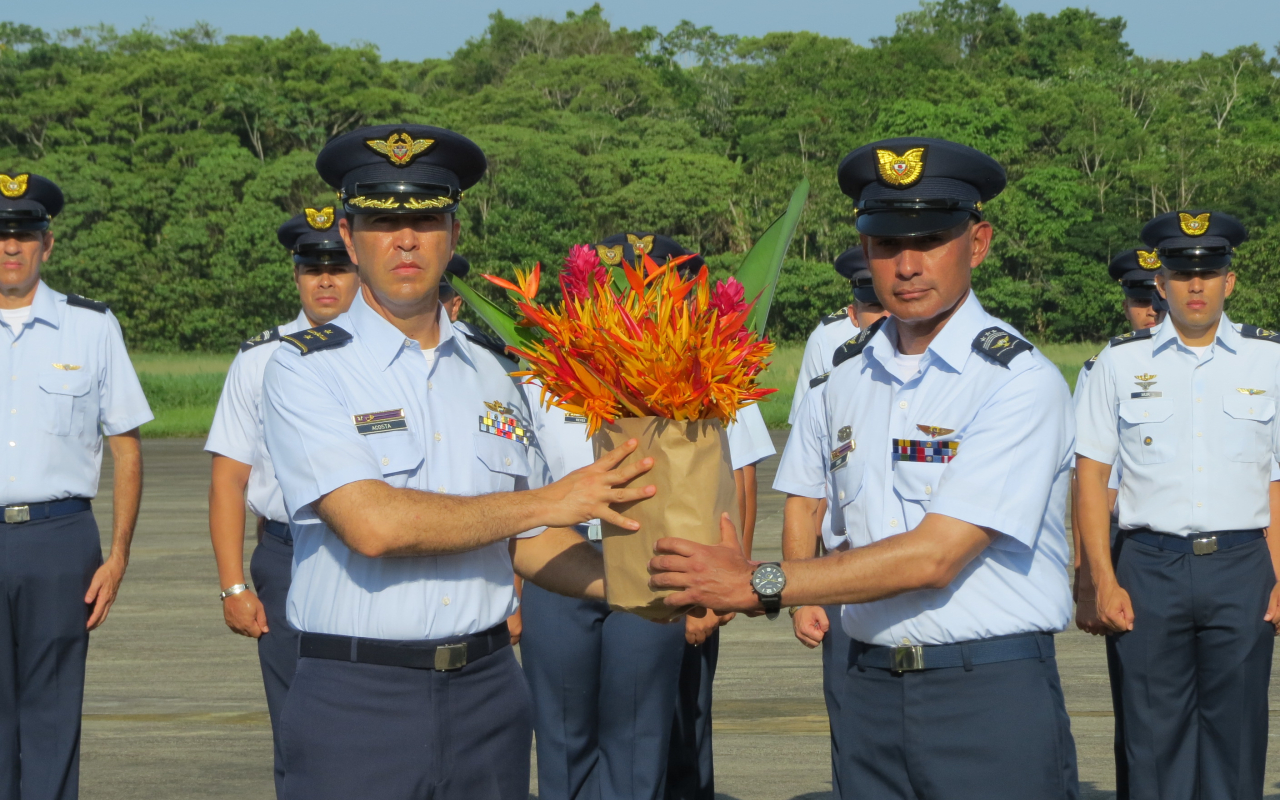 Desde Leticia se conmemora los 105 años de la Fuerza Aérea Colombiana