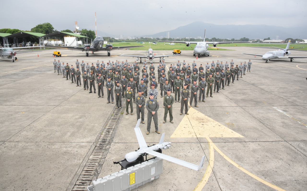 Exitosa estrategia de seguridad de la Fuerza Aérea Colombiana para la COP16