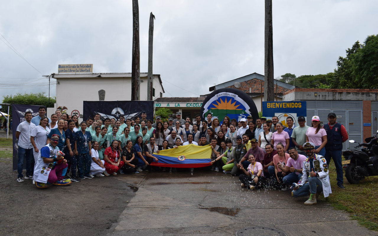 Salud y bienestar: jornada integral impulsa el desarrollo comunitario en Puerto Salgar