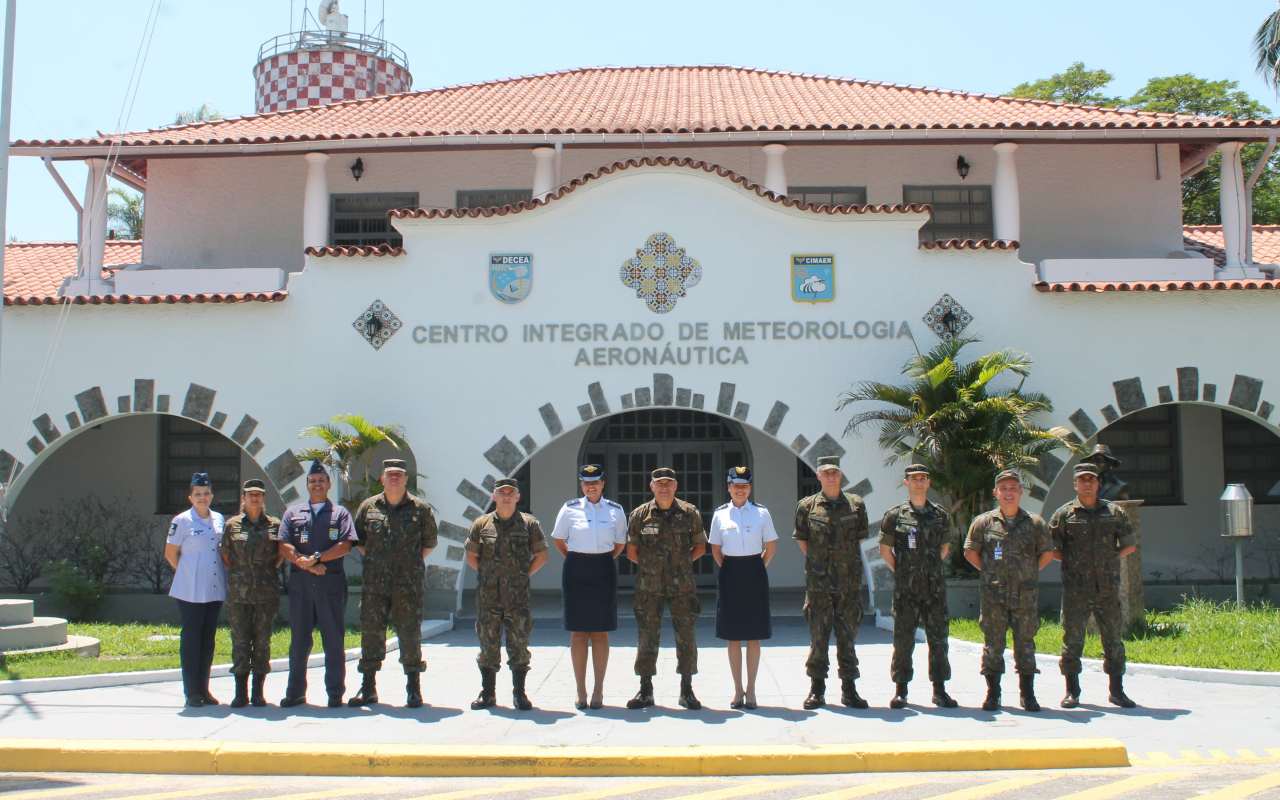 Fortalecimiento de cooperación en asuntos meteorológicos con la Fuerza Aérea Brasilera