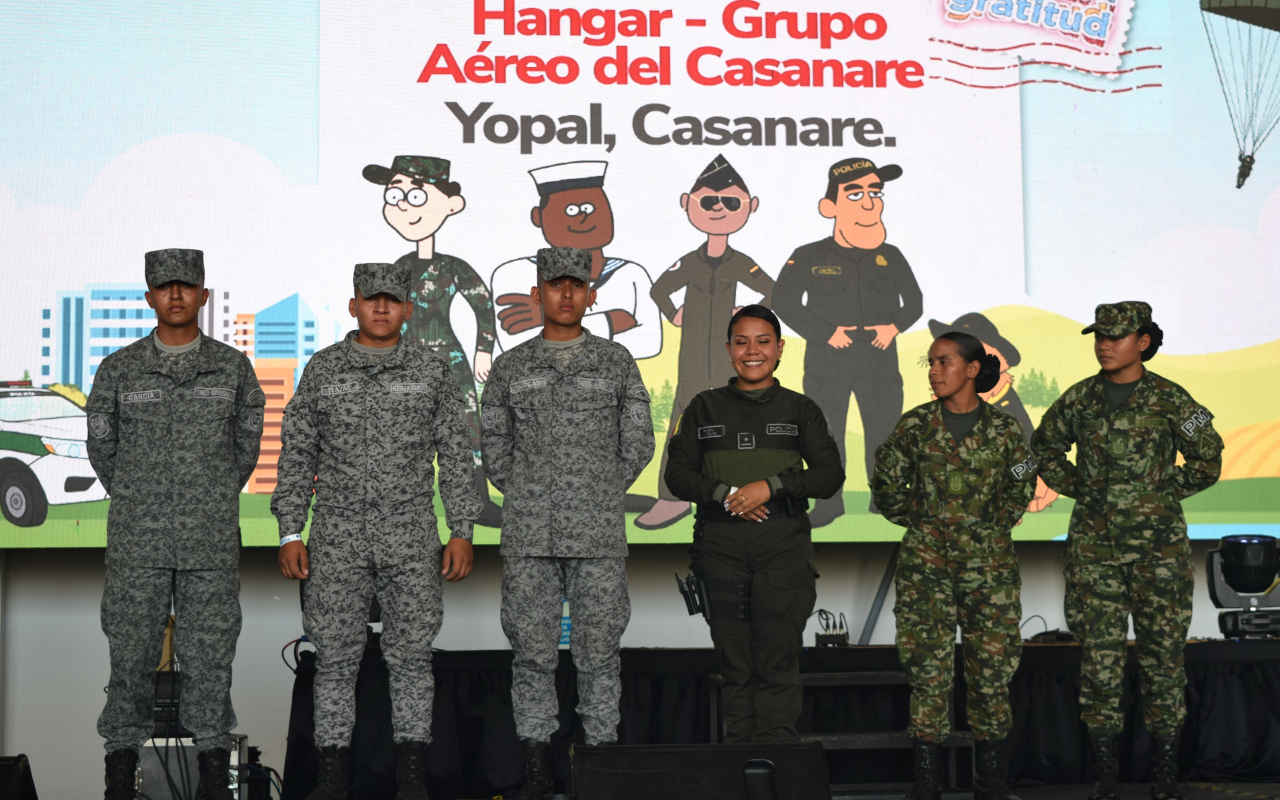 Correo de la gratitud: un reconocimiento a los héroes de la Fuerza Pública