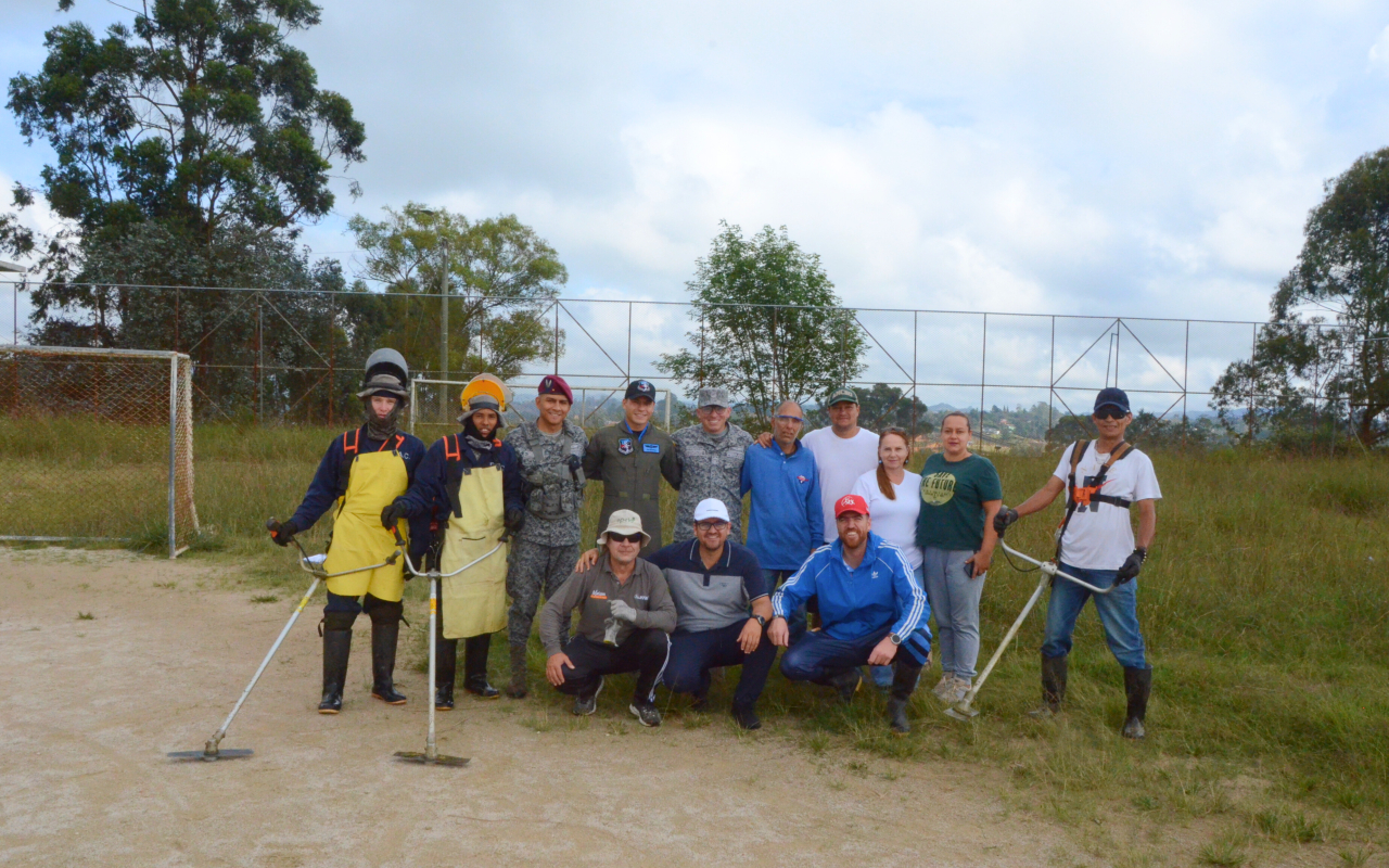 Escenario Deportivo en Rionegro, Antioquia es renovado para la Comunidad