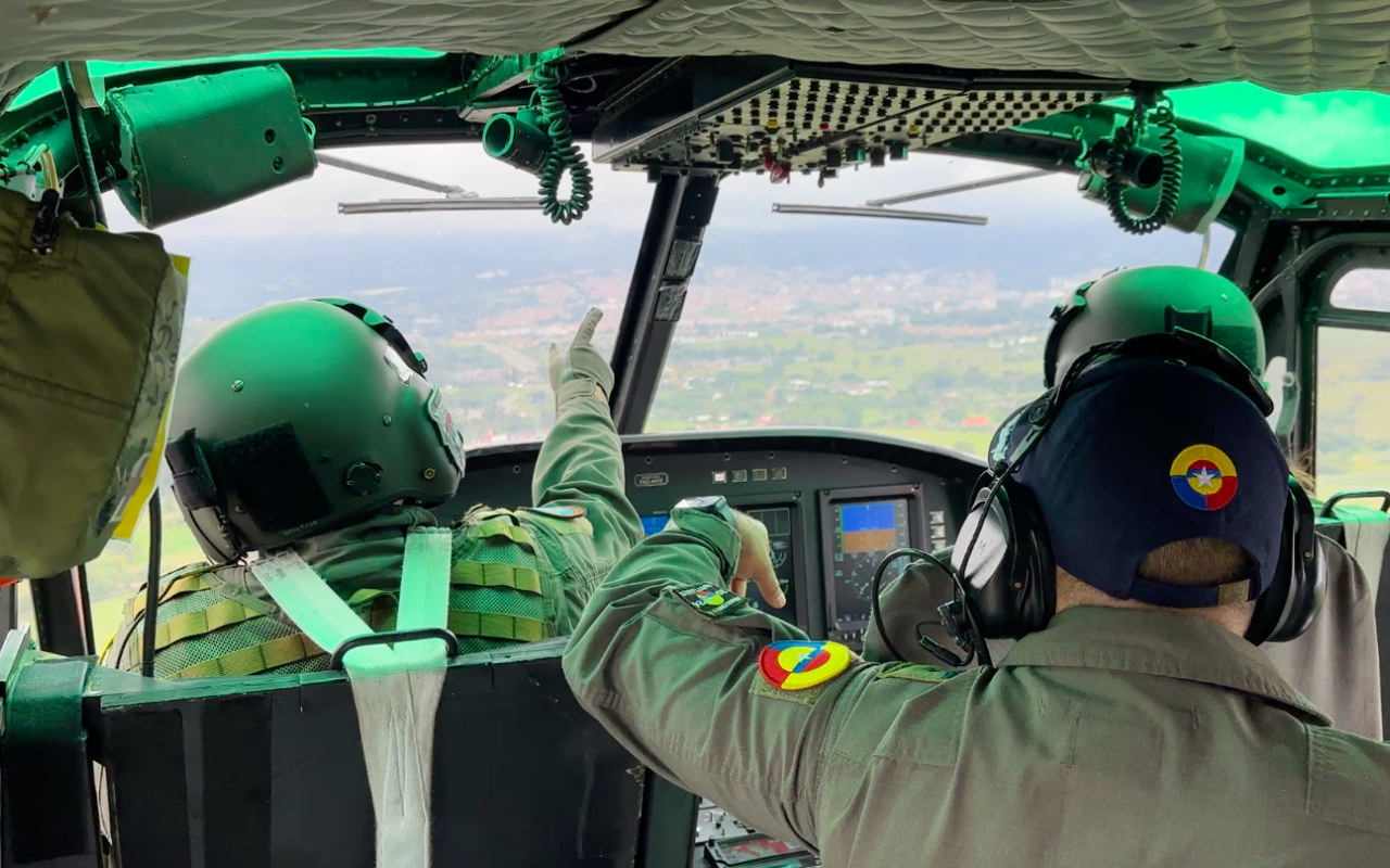 Operaciones de seguridad aérea son implementadas durante el puente festivo