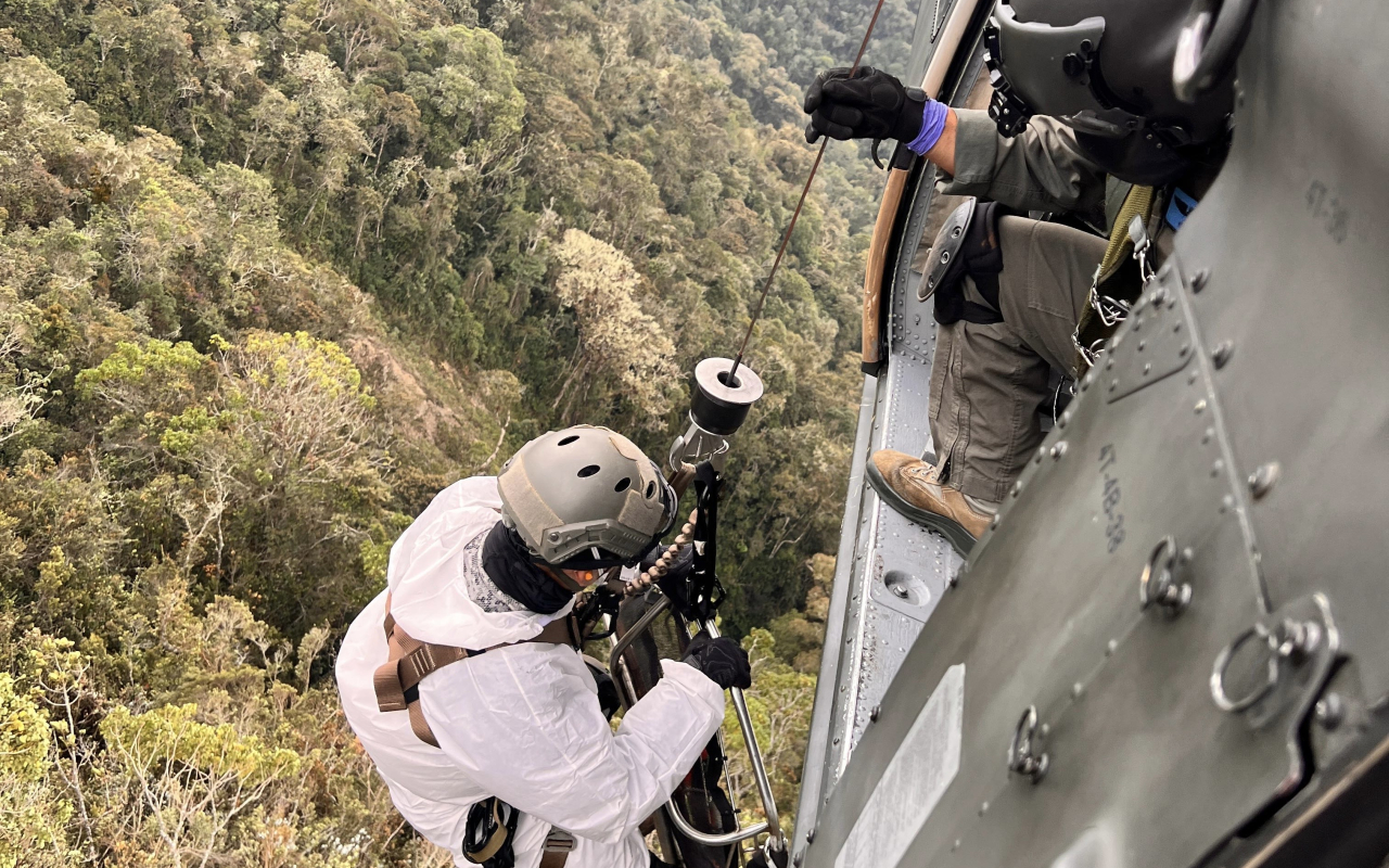 Víctimas mortales del accidente en Antioquia fueron extraídos por la Fuerza Aeroespacia