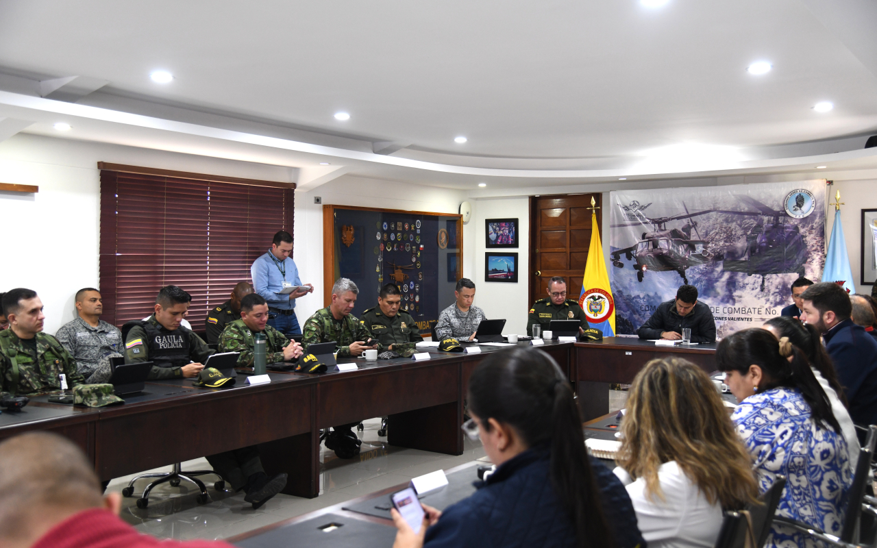 Autoridades de Antioquia articulan estrategias en pro de la seguridad
