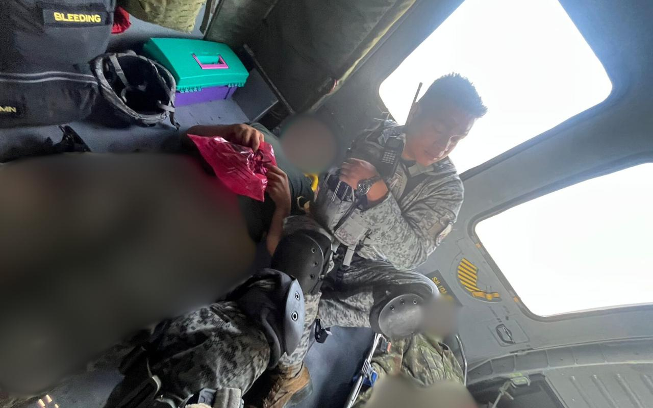 Soldados heridos fueron evacuados vía aérea en La Guajira