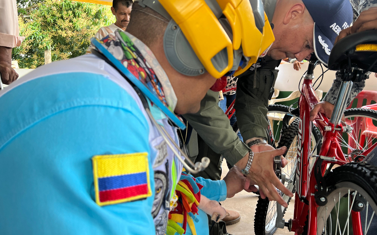 Güerima, Vichada, recibió primera Actividad de Asistencia Médica Humanitaria del año