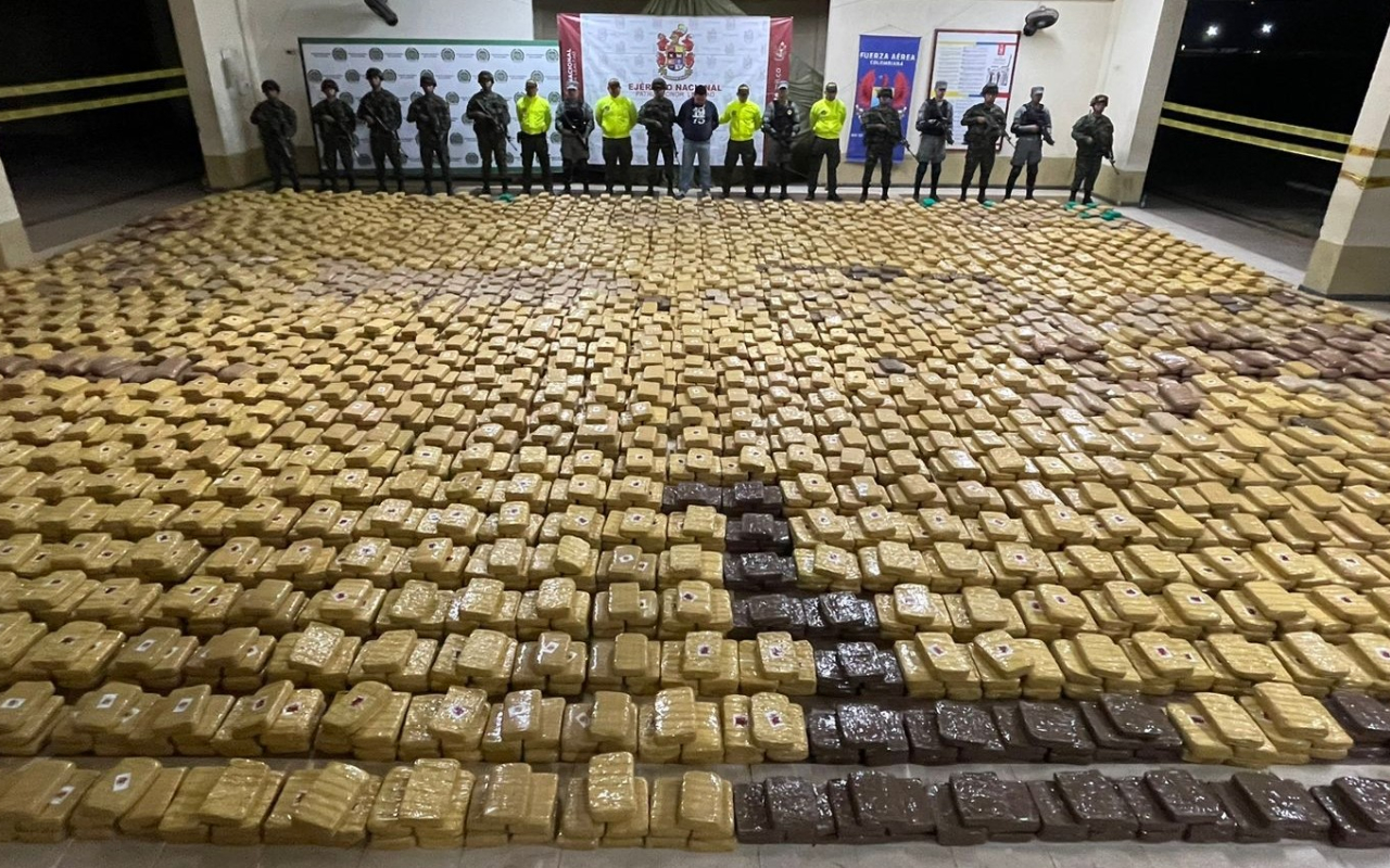 Gran golpe al narcotráfico en Casanare: Incautadas cuatro toneladas de marihuana