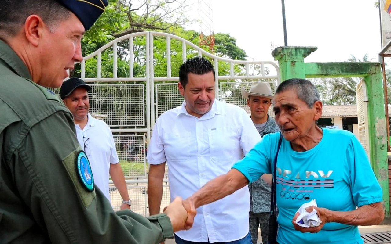 Zona rural de Cumaral, Meta recibe asistencia humanitaria
