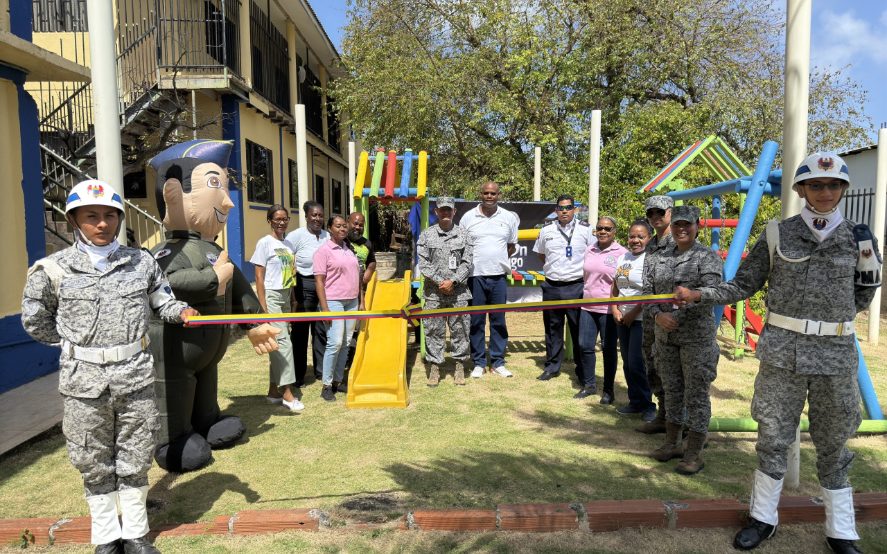 Un nuevo espacio de juego para los niños de San Andrés