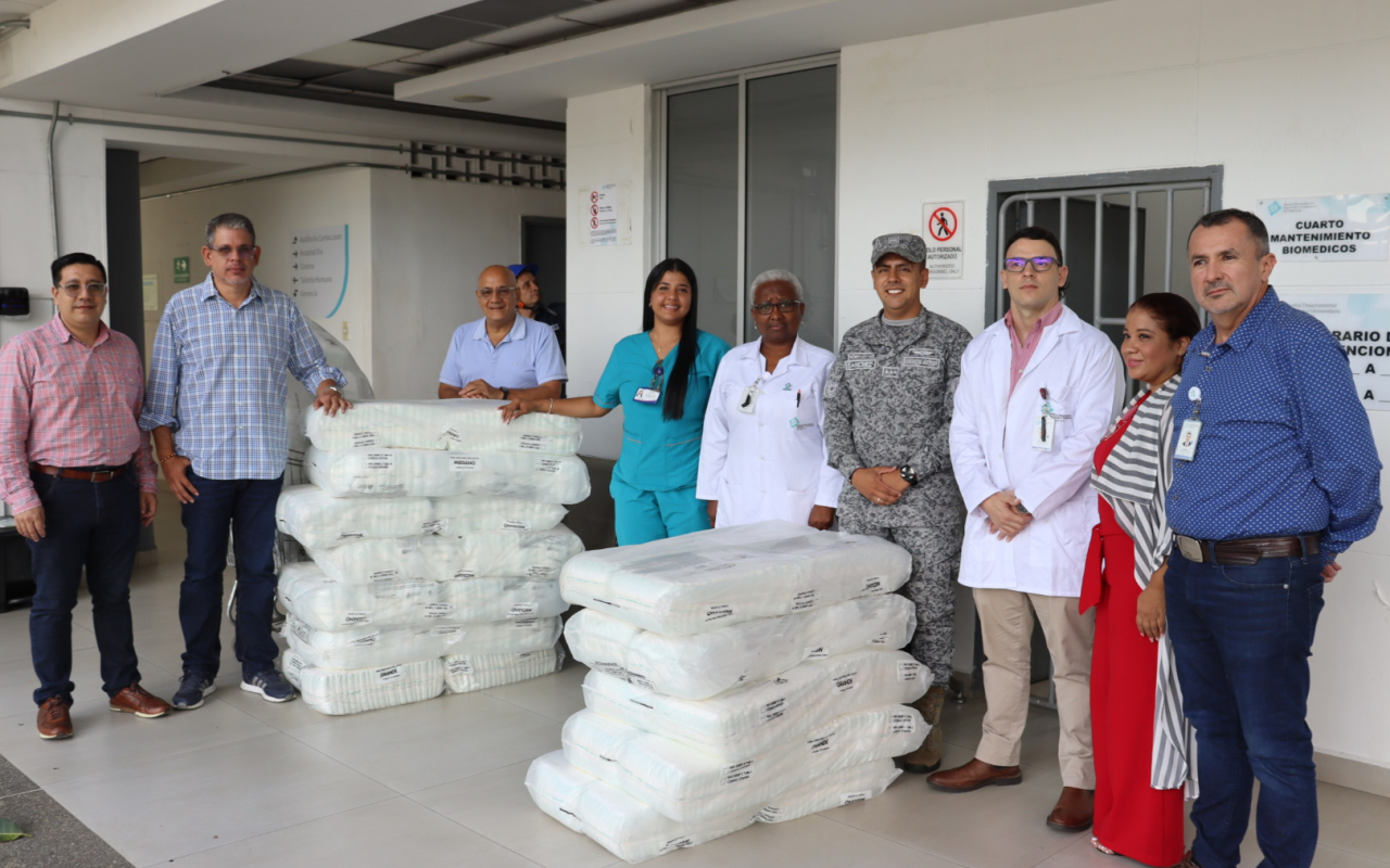 Pacientes de hospital psiquiátrico reciben insumos para una mejor atención