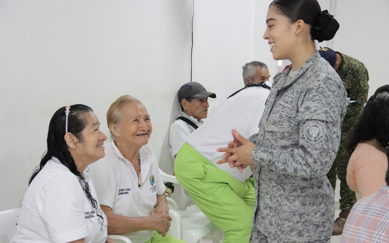 Comprometidos con el bienestar de los adultos mayores de Solano, Caquetá 